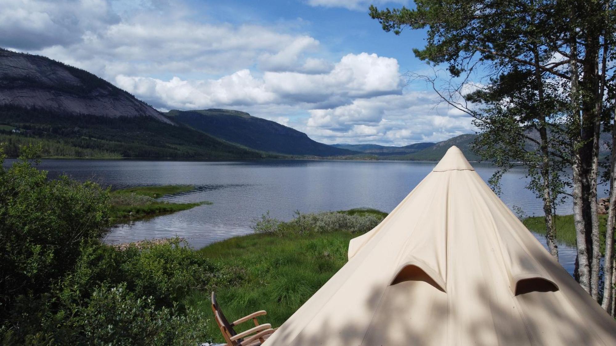 Fossumsanden Camping og Hytter Fyresdal Eksteriør bilde